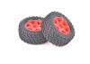 Spider Front Tyre & Wheel Set - Red
