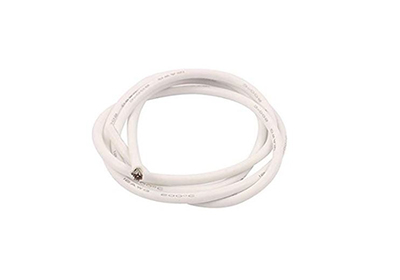 12AWG - 1Mtr - White