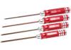 EDS Hex Driver Tool Set - 1.5 2.0 2.5 & 3.0 X 120mm - 4 Pieces
