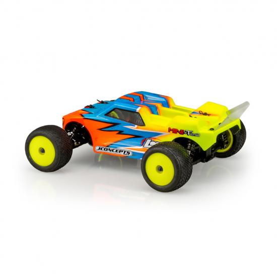 JConcepts Finnisher Mini-T 2.0 Clear Bodyshell with Rear Spoiler