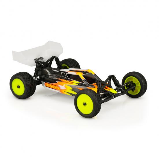 S2-Losi Mini-B clear Body w/Wing