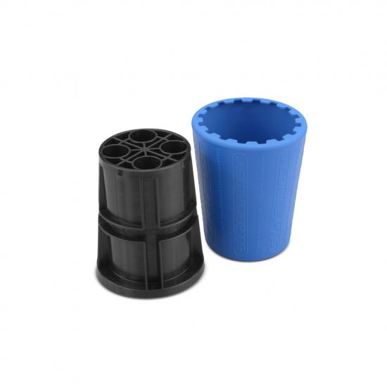 Exo 1:10 Shock Stand and Cup-Black-Blue — image 2 of 2