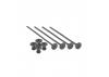 1:10 Off-Road Tire Stick - 4 Tires Black - 4pc