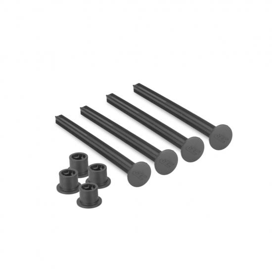 1:8 Off-Road Tire Stick - 4 Tires Black-4pc