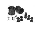 Midwest 2.2 MT 12mm Hex Wheel w/Adaptor-Black-2pc