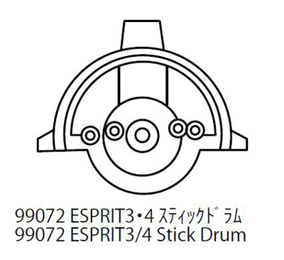 Esprit 3/4 Stick Drum