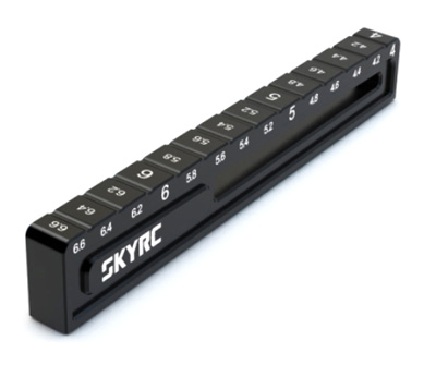 Chassis Droop Gauge 4.0 to 6.6mm-Black