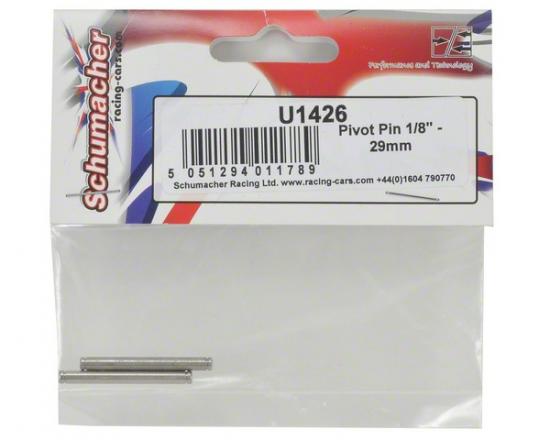 Pivot Pin; grooved 29mm x 1:8 (2)