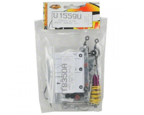 Purple Ultra-Short Shock Absorbers (2)