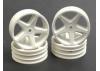 Schumacher 20mm TC Wheels - 5 Spoke - White (4)