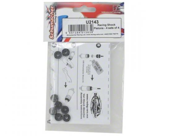 One Piece Shock Pistons - 4 sets of 3