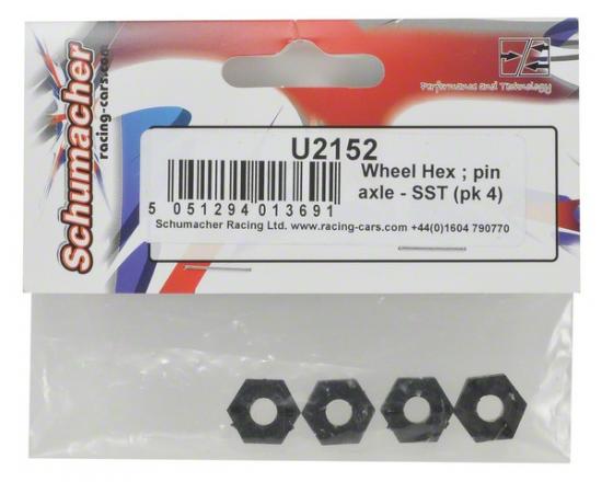 Wheel Hex ; pin axle - SST (4)