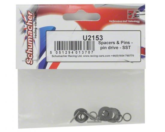 Spacers & Pins - pin drive - SST (4 sets)