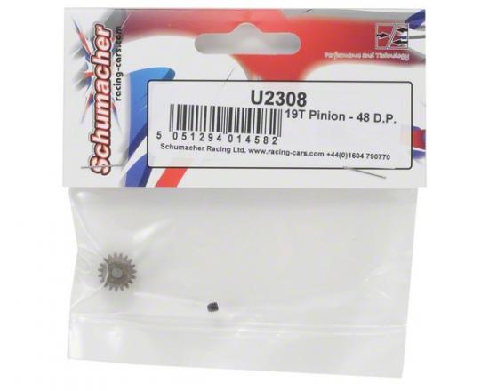 Schumacher Steel 48DP Pinion - 19T