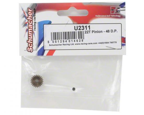 Schumacher Steel 48DP Pinion - 22T