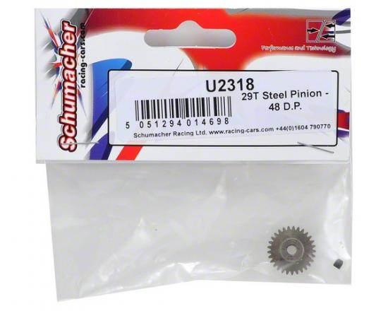 Schumacher Steel 48DP Pinion - 29T