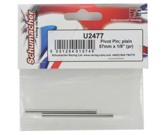 Pivot Pin; plain 57mm x 1:8 ** CLEARANCE **