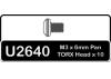 Speed Pack - Torx M3x6mm Pan Head