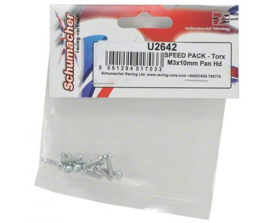 Speed Pack - Torx M3x10mm Pan Head ** CLEARANCE **