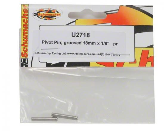 Pro Pin; Grooved 1:8x18mm (2)