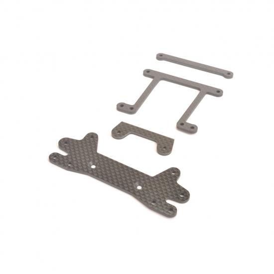 Carbon Fibre Rear Shock Bkt & Straps etc - GTR