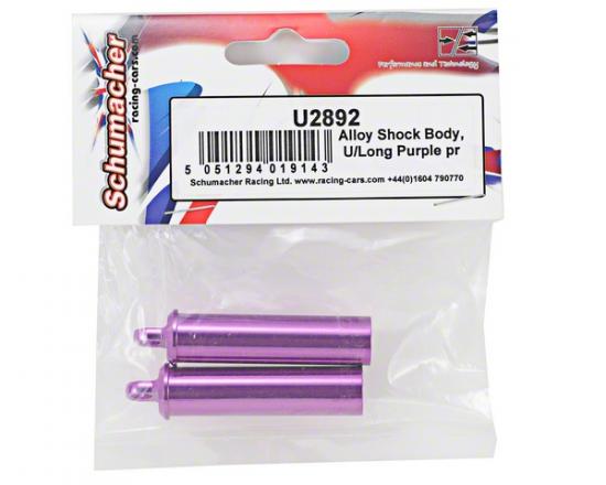 Alloy Shock Body; Ultra Long Purple (2)