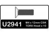 Speed Pack - Torx M4x12 Countersunk
