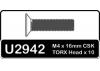 Speed Pack - Torx M4x16 Countersunk