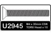Speed Pack - Hi Tensile M4x30 Countersunk