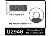M5x16 Countersunk & Buttons (4prs)