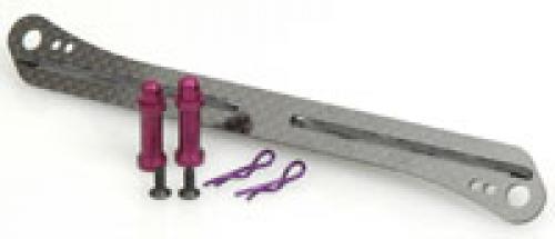 Carbon Fibre Battery Strap & Alloy Posts; 4200