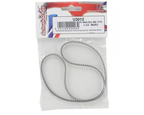 Front Belt; Grey Stock 171t x 3.6mm