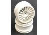 Wheel; Rear - White 18 Spoke - GTR (2)