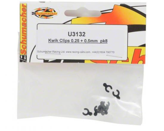 Kwik Clips 0.25 & 0.5mm (8)