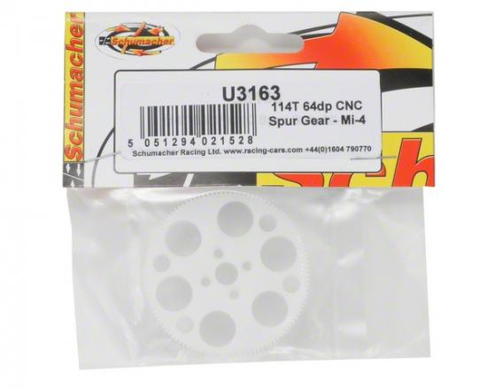 114T 64DP CNC Spur Gear - Mi-3