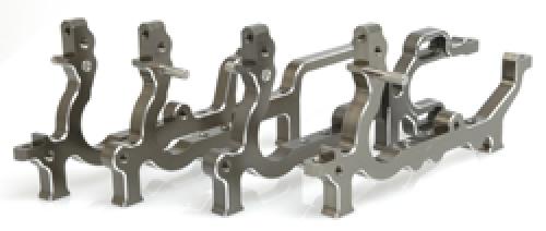 Alloy Diff Mount Set; Lightweight 7075 T6 - Mi-3 4pcs