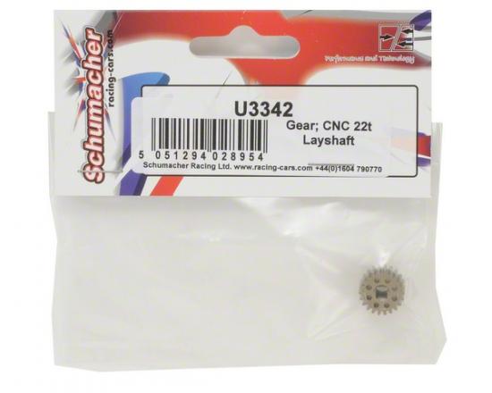 Gear; CNC 22t Layshaft