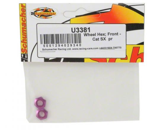 Wheel Hex; Front - Cat SX  (2)