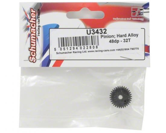 Schumacher Hard Alloy 48DP Pinion - 32T