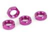 Wheel Nut; 1:8 Purple Alloy (2)