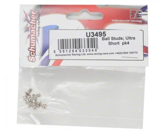 Ball Studs; Ultra Short - (4)