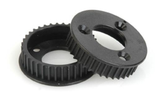 Pulleys; syncro pair - 36 Twin