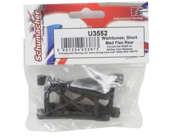 Wishbones; Short Med Flex Rear - Mi4
