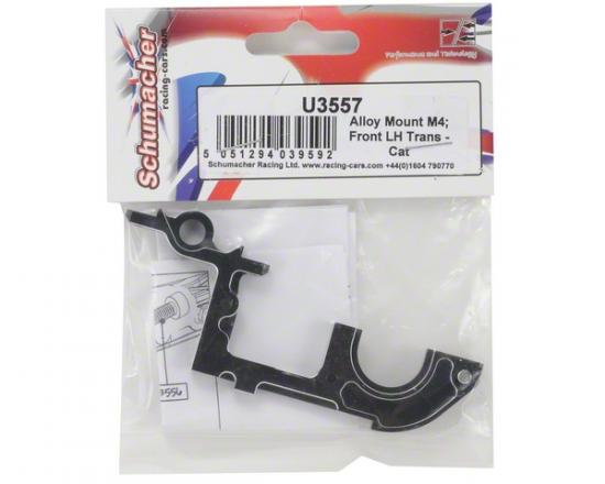 Alloy Mount M4; Front LH Trans-Cat SX