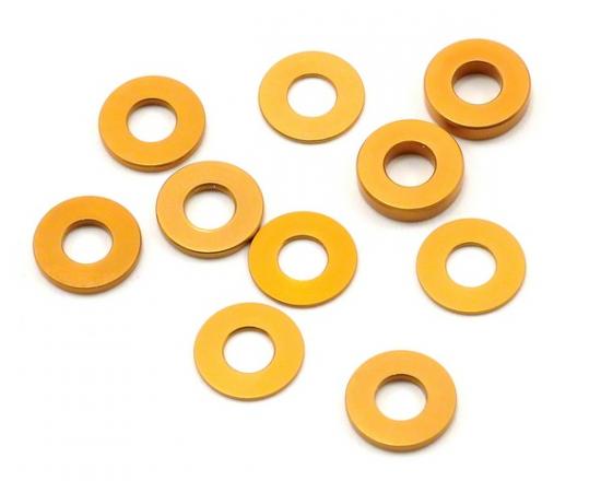 Alloy Spacers M4x9mm 0.5;1;2mm (10)