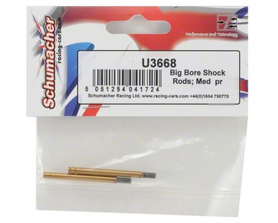 Big Bore Shock Rods; Med (2)