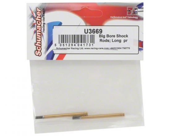 Big Bore Shock Rods; Long (2)