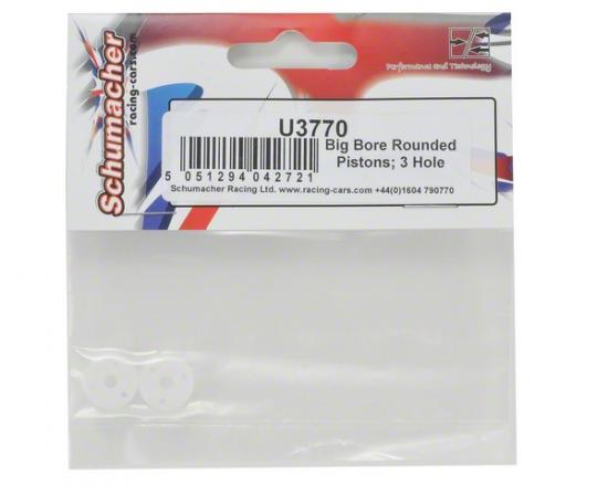 Big Bore Rounded Pistons; 3 Hole (2)