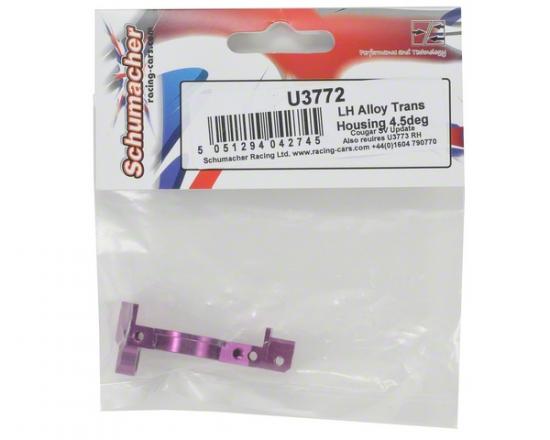 Alloy Trans Hsg 4.5deg; LH - Cougar SV