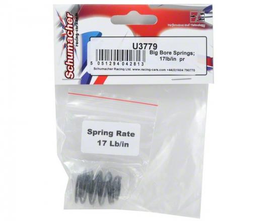 Big Bore Springs; 17lb/in (2)